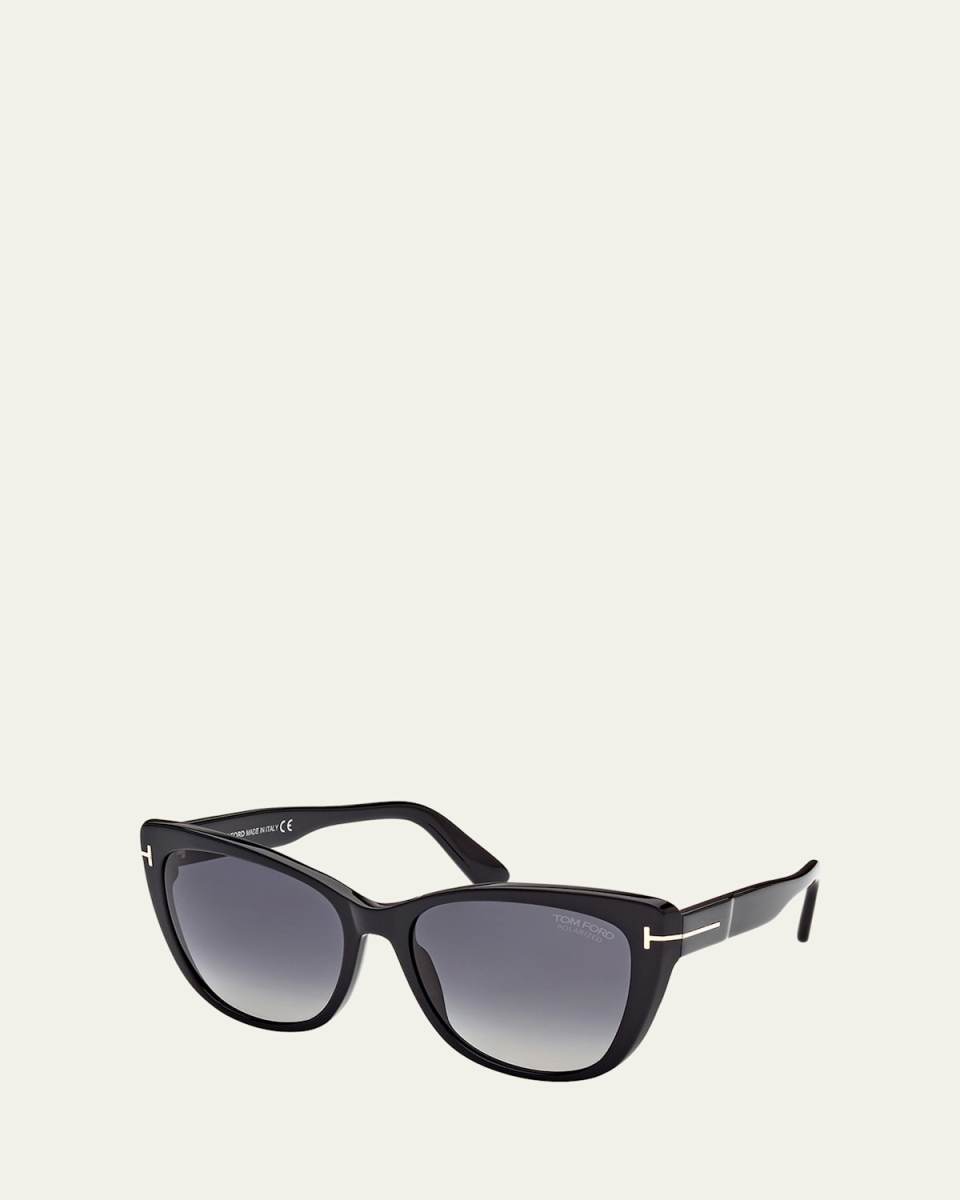 Nora Plastic Cat-Eye Sunglasses